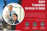 Quick Translation Services