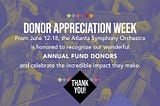 Donors Make It Happen!