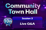 [JP_第10回 Community Town Hall] Session 3│ライブ Q&A