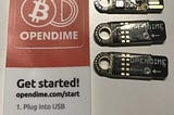 Review Reihe — OPENDIME Bitcoin Stick