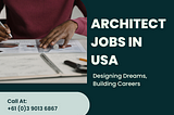 Architect Jobs In USA
