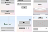 Ironhack UI Design Prework — Challenge 2: Wireframing