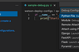 Debugging Python Script in VSCode