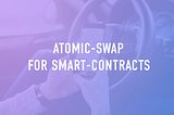 Atomic-swap for smart-contracts