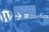 Bluehost services -blue banner