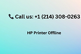 Why does my HP printer continue to stay offline?