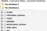 GSoC PMA week 3: Adding new Favourite Database feature.