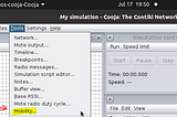 Cooja Simulator Mobility Plugin