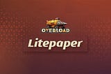 Overload is a rebooted web3 game based on classic motherload mining game. Build on #Cardano.