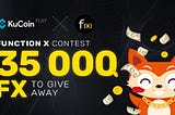 You can trade FUCTION X On KUCOIN