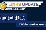 LINKS Token exceeding expectations