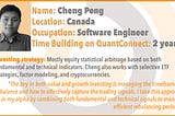 Meet Our QuantCommunity — Cheng Peng
