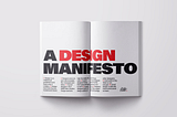 A Design Manifesto