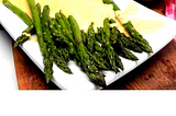Roasted Asparagus with Smoky Gouda Cheese Sauce — Asparagus