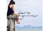 Lonely yet happy
(The single not searching yet hoping)