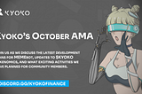 Join Kyoko for Our October AMA