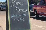 Thirsty Pagan Brewing— Beer and Pizza