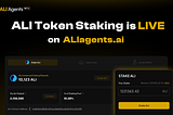 Announcing the ALI Token Staking Campaign