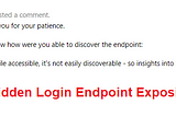 Finding Hidden Login Endpoint Exposing Secret `Client ID`