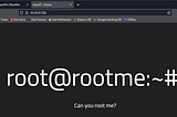 Tryhackme-RootME-ctf writeup