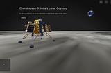 I created an interactive Site for Chandrayaan-3 — Case Study