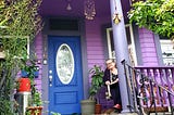 Purple Houses in Portland