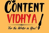 My Journey of 6 days with ContentVidhya