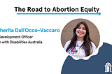 Speech by Margherita DallOcco-Vaccaro | The Road to Abortion Equity