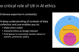 UX as a Lever for Ethics in AI Design with Professor Katie Shilton