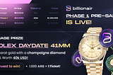 BillionAir Token Pre-Sale is Live!