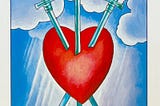 Three of Swords by guruji@thetarot.cards