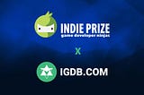 IGDB partners with Indie Prize!