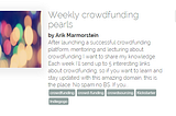 What have I learned from the first 24 editions of my link-curation-newsletter.