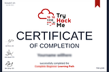 TryHackMe Pre Security learning path is live now!
