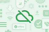 Ilustration of offline states