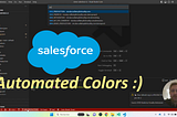 Automated colors for your Salesforce orgs in Visual Studio Code