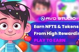 AVOSTUDIO.IO To Produce and Launch Multiple Play to Earn Games Powered by $STUDIO