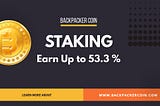 Earn Staking up to 4% per month Staking Rewards by Investing in Backpacker Coin Project
