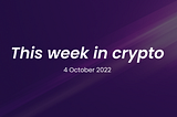 This Week In Crypto: Turning Point for Ripple Court Case & CBDCs Explored by the RBA