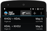 Smart Logbook airport detection