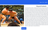 Kyushuzumo — Sumo training stable website