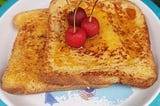 Vegetarian Eggless French Toast