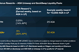 Updating AGA and AGAr Liquidity Pool Rewards