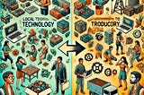 The Role of Local Technology Production in Shaping Societies and Civilization: From being Consumers…