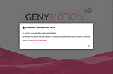 Genymotion Virtualbox configuration error solved !!