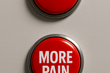 Do we prefer more pain?