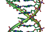 Illustration of a DNA structure