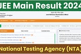 JEE Main 2024 Result OUT 13 Feb