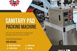 Sanitary Pad Packing Machine Manufacturer from Jaipur