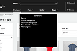 Development Ideas from the Accessible eStore, part 1: Structuring your template